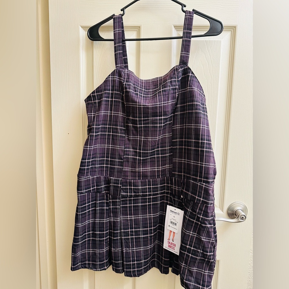 Celebrity Pink - Plaid Skater Dress